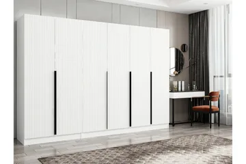 Fruitland Garderob 270 cm - Vit - Products - Förvaring - Garderober & garderobssystem - Garderobsskåp