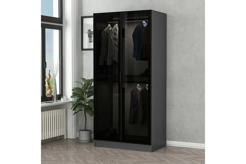 Fruitland Garderob 90 cm, Antracit