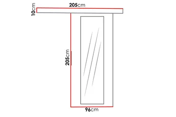 Skjutdörr ELVERUM - Ek - Products - Förvaring - Garderober & garderobssystem - Garderobsdörr - Skjutdörr garderob & walk-in closet