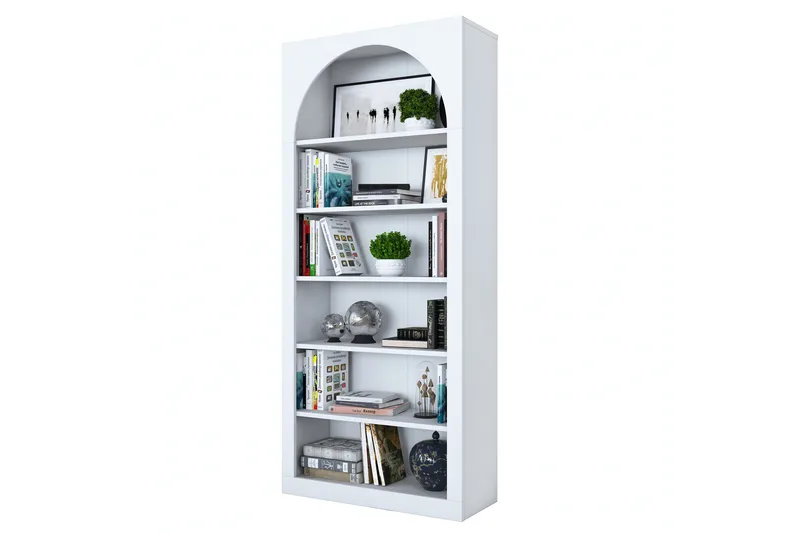 Eimar Bokhylla 80 cm - Vit - Products - Förvaring - Hylla - Bokhylla