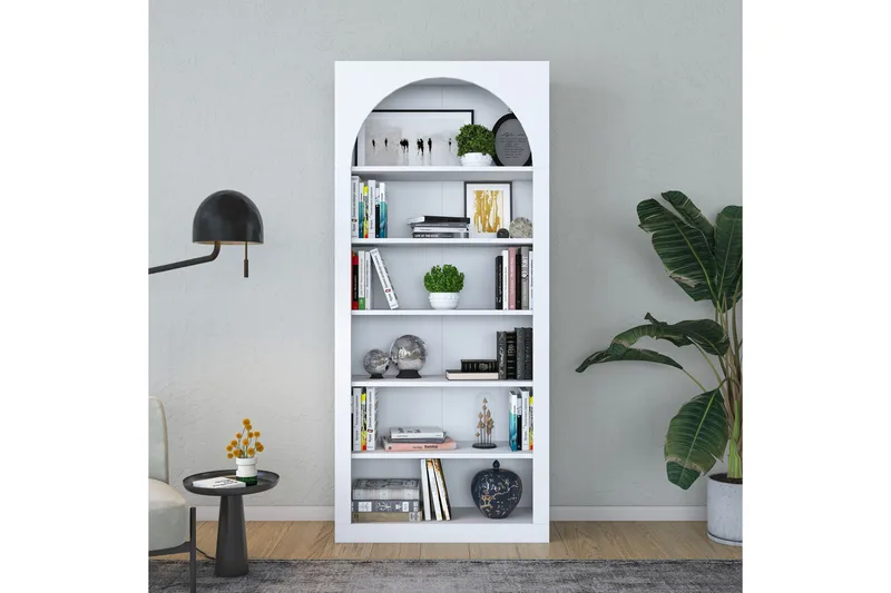 Eimar Bokhylla 80 cm - Vit - Products - Förvaring - Hylla - Bokhylla