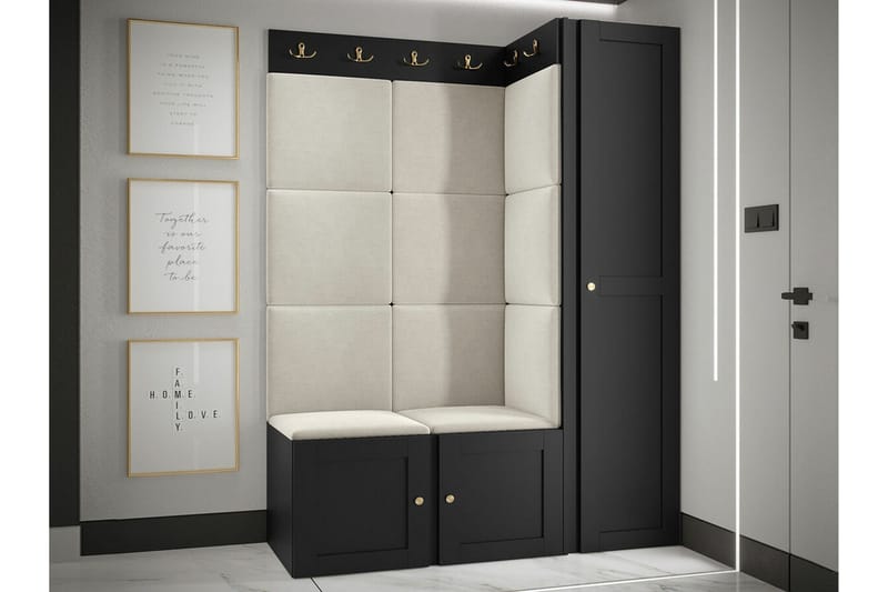 Dunvegan Highboard Black - Products - Förvaring - Skåp - Förvaringsskåp