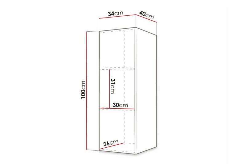 Dunvegan Highboard Black - Products - Förvaring - Skåp - Förvaringsskåp