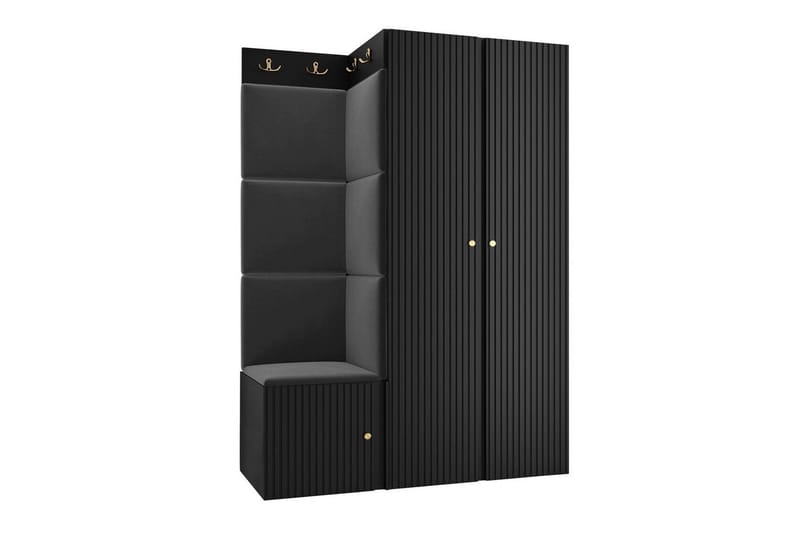 Dunvegan Highboard Black - Products - Förvaring - Skåp - Förvaringsskåp