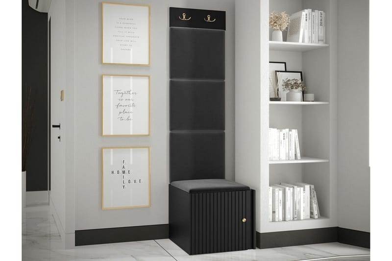 Dunvegan Highboard Black - Products - Förvaring - Skåp - Förvaringsskåp