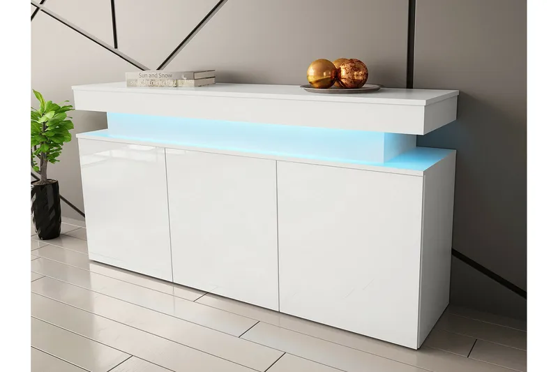 Glenndale Highboard - Vit - Products - Förvaring - Skåp - Förvaringsskåp