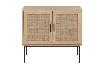 Skåp 2 dörrar rotting ljusbrun PASCO - Trä/natur - Products - Förvaring - Skåp - Förvaringsskåp