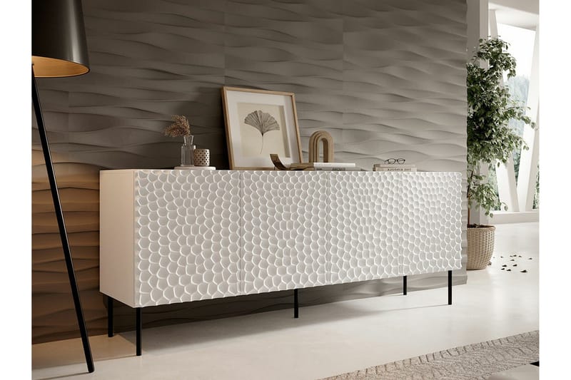 Strontian Highboard Scandinavian Choice White - Products - Förvaring - Skåp - Förvaringsskåp