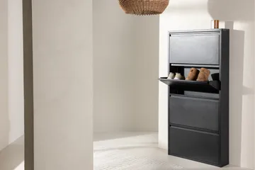 Ushuaia Skoskåp 65x15 cm - Svart - Products - Förvaring - Skåp - Förvaringsskåp