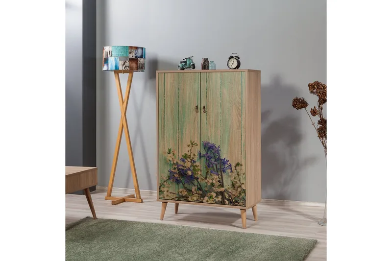 Vellavie Skåp 80 cm Körsbärsblom - Mönstrad - Products - Förvaring - Skåp - Förvaringsskåp