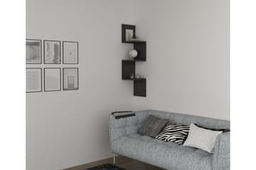 Baghana Vägghylla 25x25 cm - Antracit - Products - Förvaring - Småförvaring - Väggförvaring