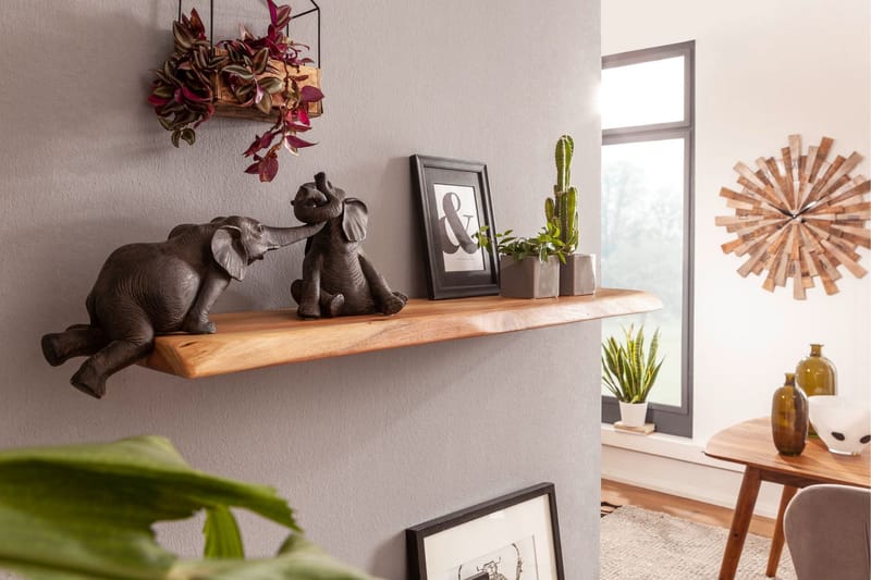 Belleview Vägghylla 80x25 cm - Trä/natur - Products - Förvaring - Småförvaring - Väggförvaring