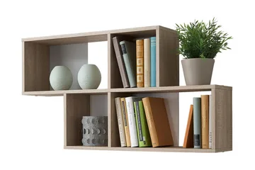 Matisse Vägghylla 100 cm - Ek/Vit - Products - Förvaring - Småförvaring - Väggförvaring