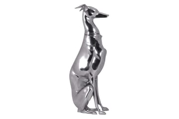 Dekorativ figur Wohnling Aluminiumhund Silver Modern - Products - Inredning - Dekoration & inredningsdetaljer - Prydnadssaker - Skulptur