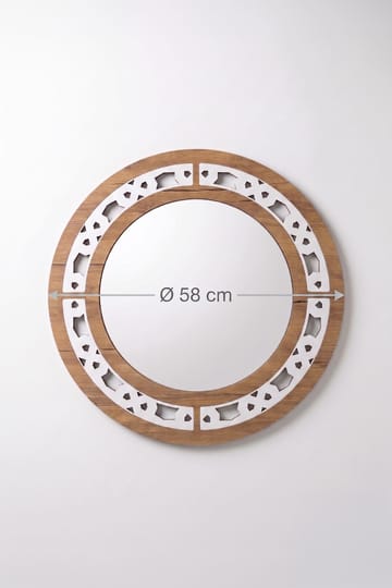 Zayra Väggspegel Rund 58 cm - Products - Inredning - Spegel - Väggspegel
