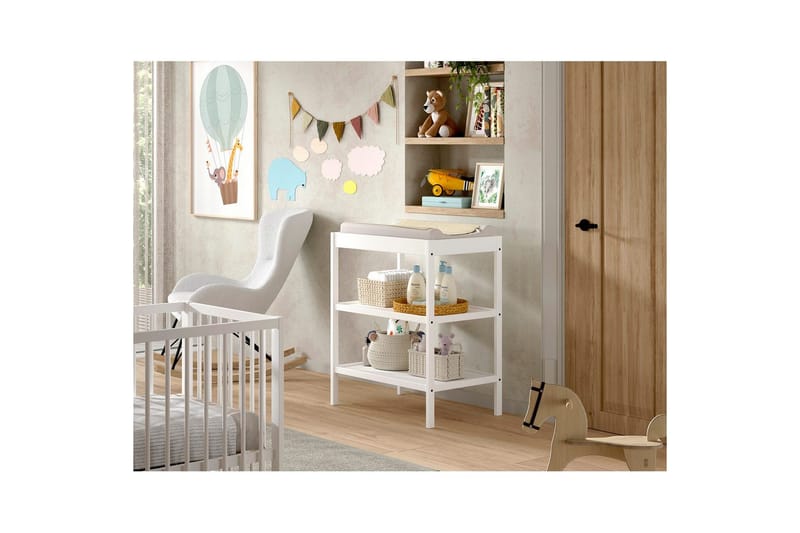 Dino Möbelset för Barnrum - Vit - Products - Möbler - Barnmöbler - Barnmöbelset