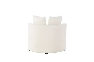 Kelso Barnsoffa Teddy - Vit - Products - Möbler - Barnmöbler - Barnsoffa