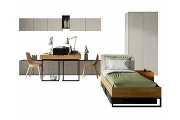 Rathmore Möbelset För Barnrum - Svart - Products - Möbler - Barnmöbler - Barnmöbelset