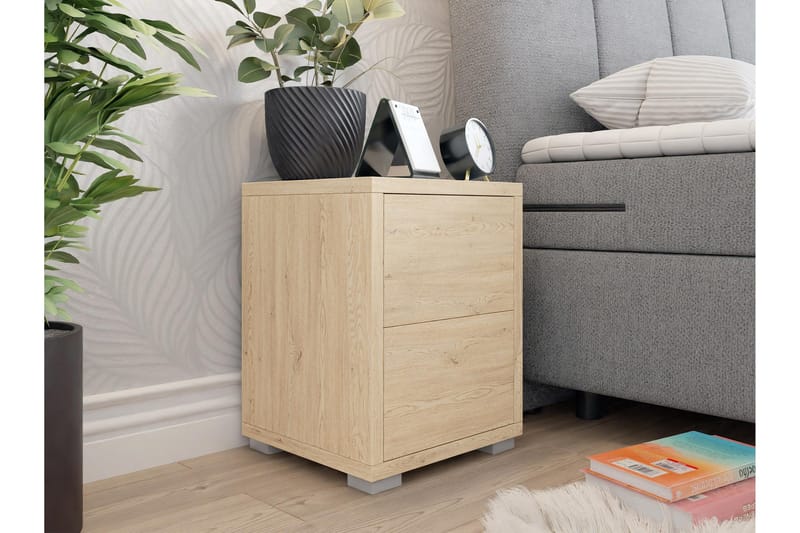 Agawal Sängbord 30 cm - Brun - Products - Möbler - Bord & matgrupp - Avlastningsbord & sidobord - Sängbord & nattduksbord