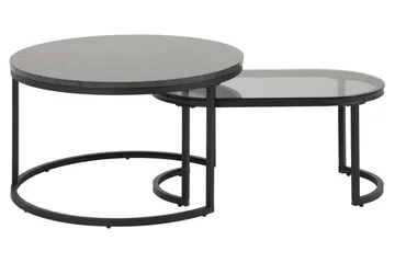 Belgrat Soffbord 70 cm - Svart - Products - Möbler - Bord & matgrupp - Avlastningsbord & sidobord - Satsbord