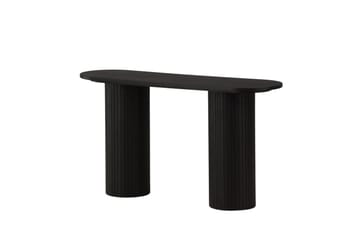 Bianca Sidobord 130x40x72 cm Oval - Svart - Products - Möbler - Bord & matgrupp - Avlastningsbord & sidobord - Brickbord & småbord