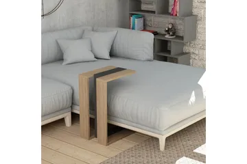 Decorta Sidobord - Ek/Mörkgrå - Products - Möbler - Bord & matgrupp - Avlastningsbord & sidobord - Brickbord & småbord