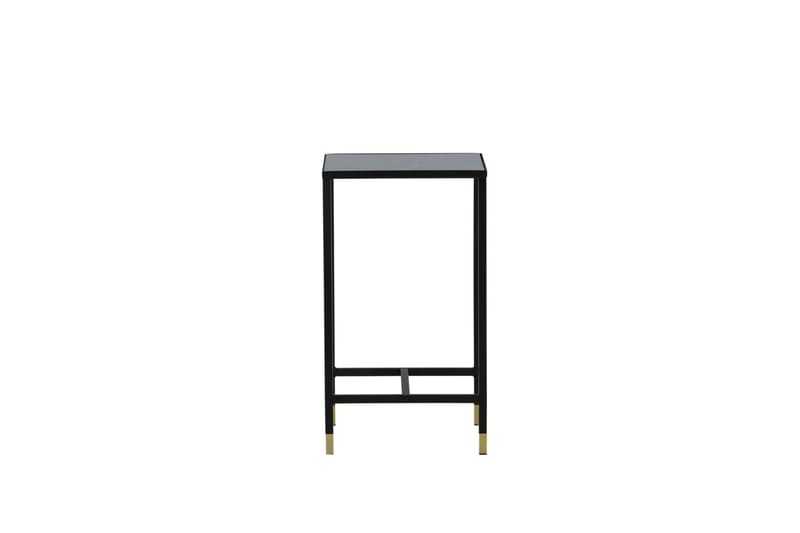Dipp Sängbord 40 cm Marmormönster - Glas/Svart/Grå - Products - Möbler - Bord & matgrupp - Avlastningsbord & sidobord - Sängbord & nattduksbord