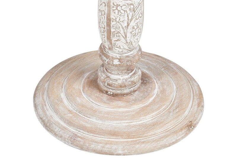 Drusilla Sidobord 45 cm - Ljust trä/Vit - Products - Möbler - Bord & matgrupp - Avlastningsbord & sidobord - Brickbord & småbord