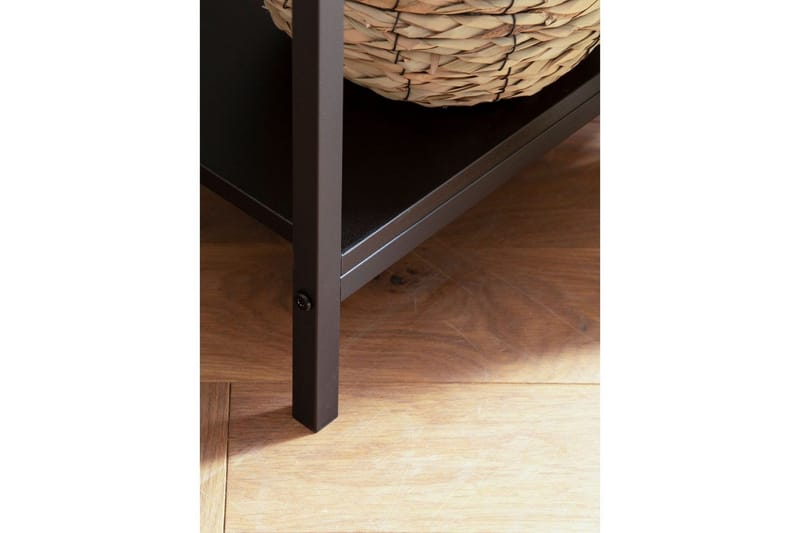 Konsolbord Wohnling Massivt trä 100 cm 2 lådor industrihus stil med Wienerkorg - Products - Möbler - Bord & matgrupp - Avlastningsbord & sidobord - Konsolbord & hallbord