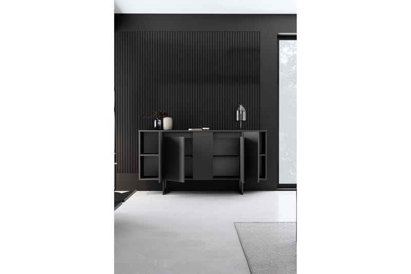 Luxe Konsollbord 160 cm - Grå/Svart - Products - Möbler - Bord & matgrupp - Avlastningsbord & sidobord - Konsolbord & hallbord