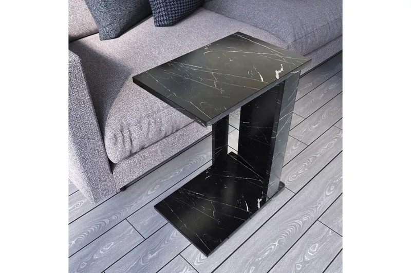 Mellberg Sidobord - Svart - Products - Möbler - Bord & matgrupp - Avlastningsbord & sidobord - Brickbord & småbord