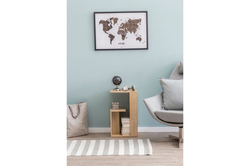 Moyinoluwa Sidobord 35 cm - Trä/natur - Products - Möbler - Bord & matgrupp - Avlastningsbord & sidobord - Brickbord & småbord