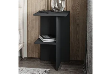 Nattduksbord Gwyneth Antracit - Antracit - Products - Möbler - Bord & matgrupp - Avlastningsbord & sidobord - Sängbord & nattduksbord