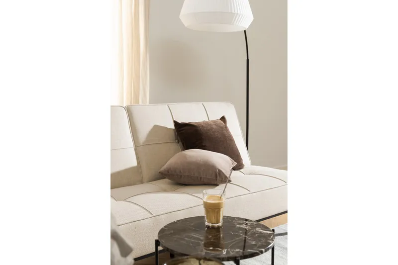 Sakchan Sidobord 42 cm Rund - Brun - Products - Möbler - Bord & matgrupp - Avlastningsbord & sidobord - Brickbord & småbord