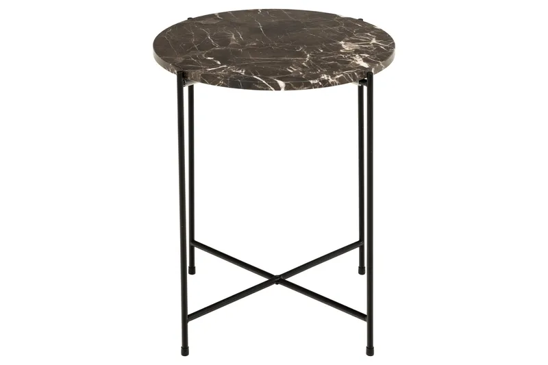 Sakchan Sidobord 42 cm Rund - Brun - Products - Möbler - Bord & matgrupp - Avlastningsbord & sidobord - Brickbord & småbord