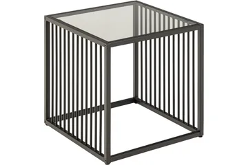 Saklani Sidobord 40x40 cm - Grå - Products - Möbler - Bord & matgrupp - Avlastningsbord & sidobord - Brickbord & småbord