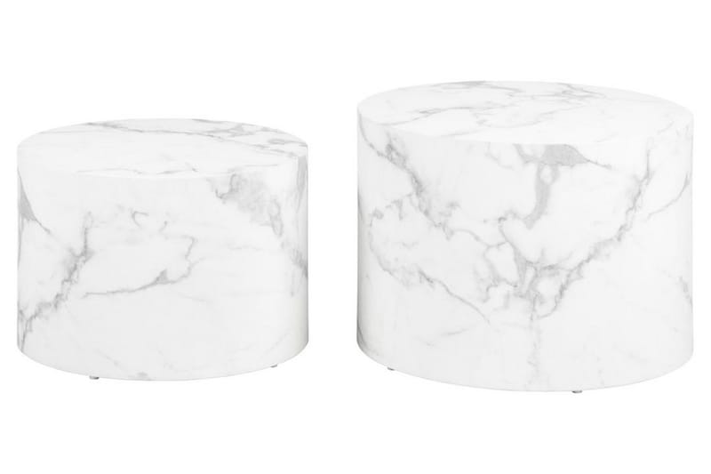 Samon Soffbord 58 cm - Vit - Products - Möbler - Bord & matgrupp - Avlastningsbord & sidobord - Satsbord