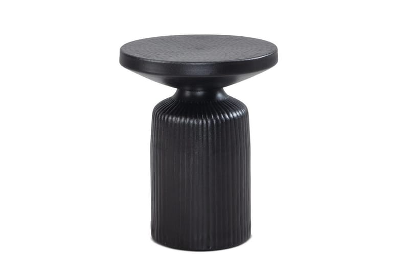 Sido bord Wohnling Metall Rund 40 cm Svart Hamrad Look Industriell - Products - Möbler - Bord & matgrupp - Avlastningsbord & sidobord - Brickbord & småbord