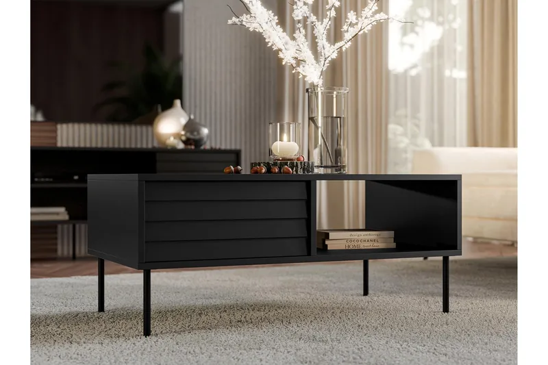 Belonger Soffbord 100 cm - Svart - Products - Möbler - Bord & matgrupp - Soffbord