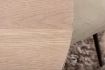 Biana Matgrupp 100 cm Rund inkl 4 Pontus Stolar - Beige/Vit/Svart - Products - Möbler - Bord & matgrupp - Matgrupp