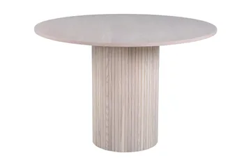Bianca Matbord 110 cm Runt - Beige - Products - Möbler - Bord & matgrupp - Matbord & köksbord