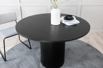 Bianca Matbord 110 cm Runt - Svart - Products - Möbler - Bord & matgrupp - Matbord & köksbord