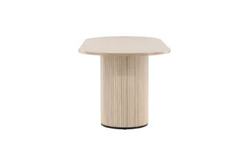 Bianca Matbord 200 cm Ovalt - Beige - Products - Möbler - Bord & matgrupp - Matbord & köksbord