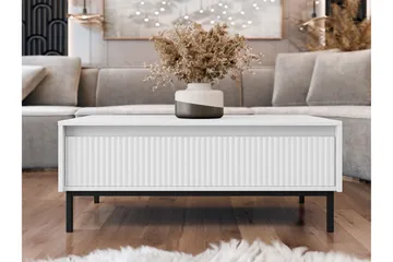 Bjurholm Soffbord 100 cm - Vit - Products - Möbler - Bord & matgrupp - Soffbord