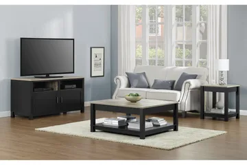 Carver Soffbord 90 cm Svart - Dorel Home - Products - Möbler - Bord & matgrupp - Soffbord