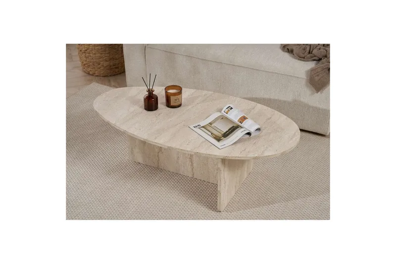 Ceyra Soffbord 120 cm - Beige - Products - Möbler - Bord & matgrupp - Soffbord