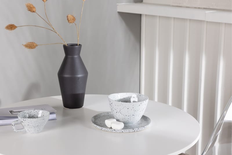 Danburi Matgrupp 60 cm Rund med 2 Edvin stolar - Vit - Products - Möbler - Bord & matgrupp - Matgrupp