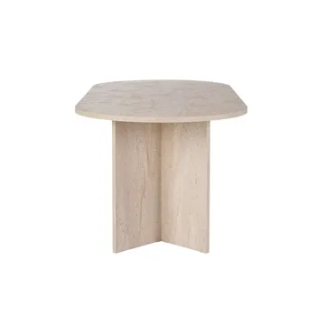 Dano Matbord Oval 200 cm - Taupe - Products - Möbler - Bord & matgrupp - Matbord & köksbord