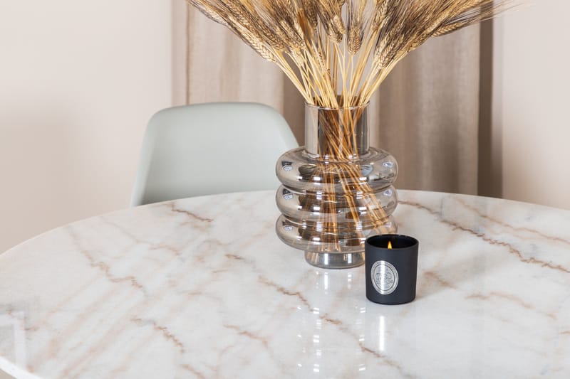 Estelle Matgrupp 106 cm Rund med 4 Polar stolar - Svart - Products - Möbler - Bord & matgrupp - Matgrupp