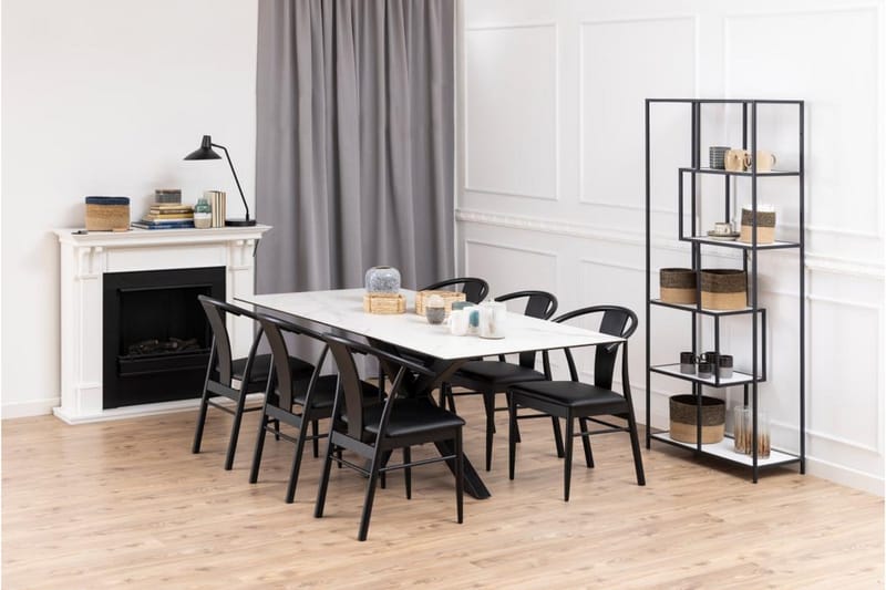 Ganesh Matbord 100 cm Rektangulär - Vit - Products - Möbler - Bord & matgrupp - Matbord & köksbord